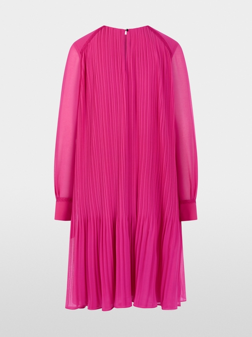 Chiffon dress with bow