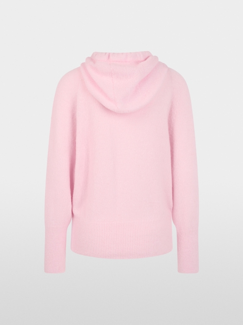 ‘Knitted in Germany’ hooded jumper