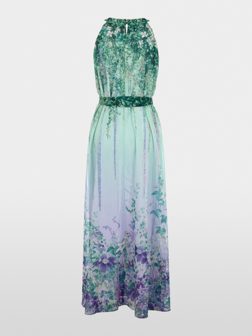 Neckholderkleid mit Flower-Print