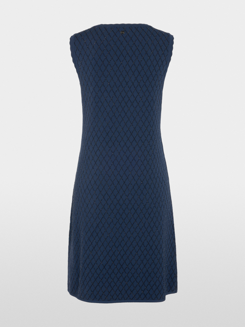 ‘Knitted in Germany’ dress with lurex
