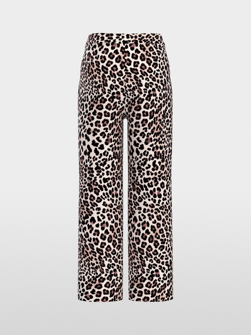 WUKARI wide fit fabric trousers