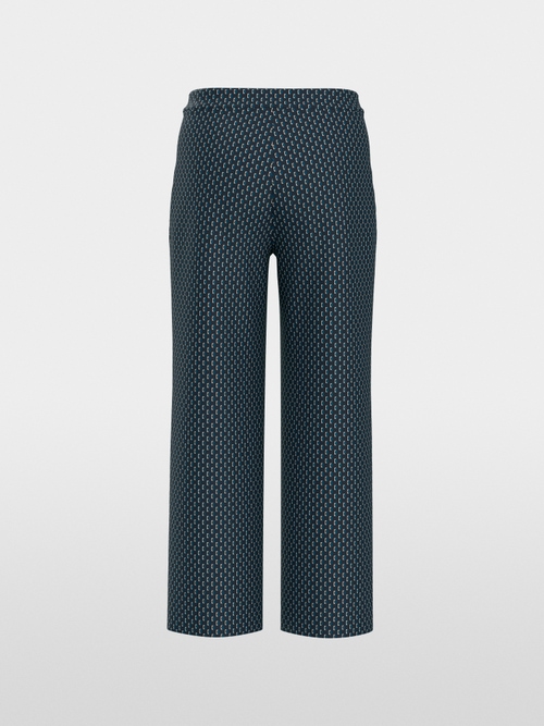WUKARI wide fit fabric trousers