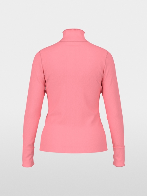Fitted turtleneck shirt