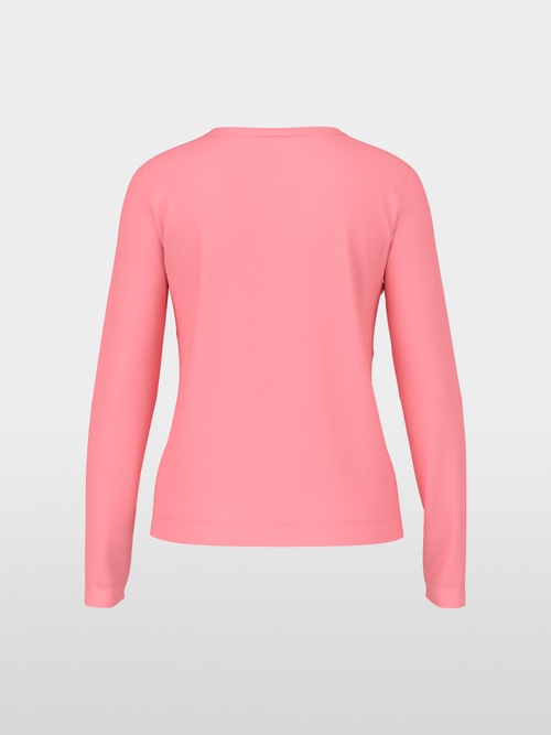 Ribbed knit shirt