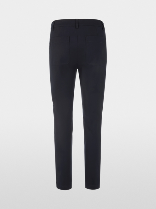 SILEA slim fit fabric trousers
