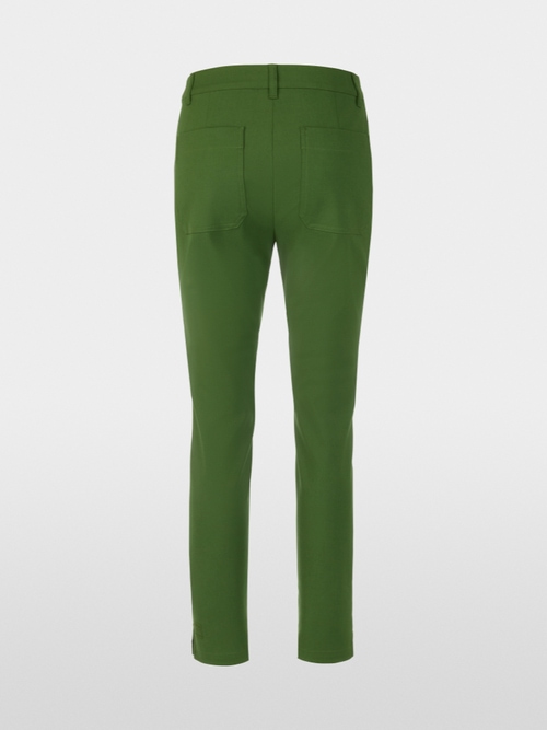 SILEA slim fit fabric trousers
