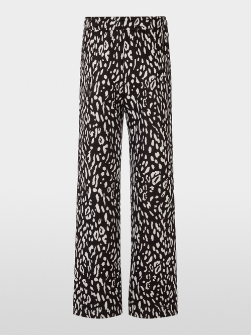 WASHINGTON leo print fabric trousers