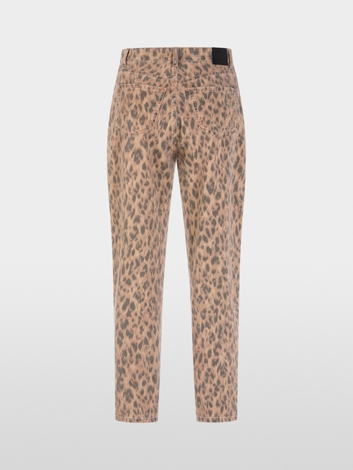 FEURA feminine fit leopard print jeans