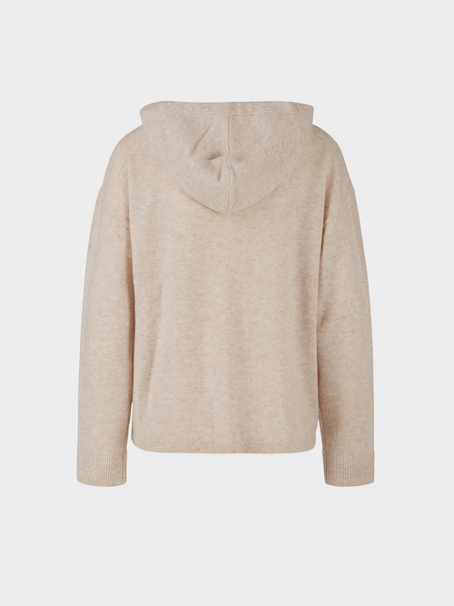 Pull à capuche détails en strass