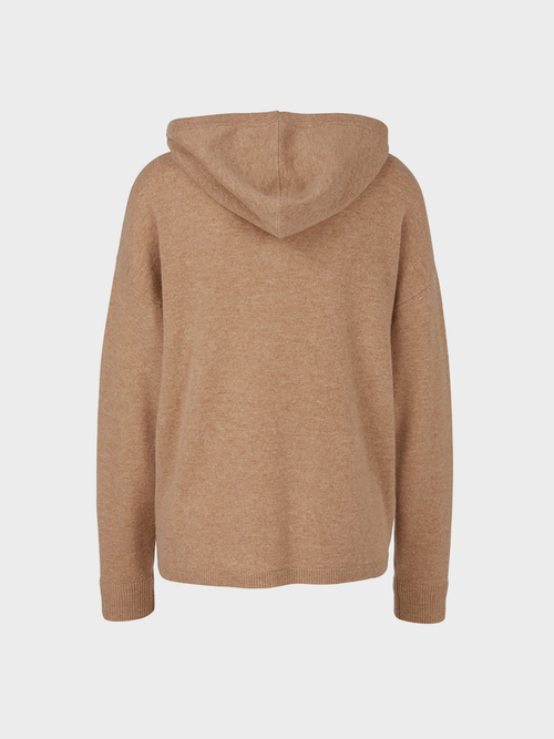 Pull à capuche détails en strass
