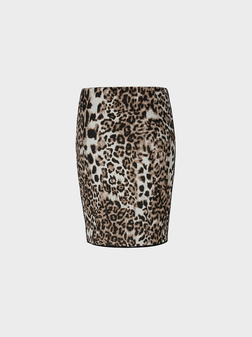 Leopard skirt Knitted in Germany