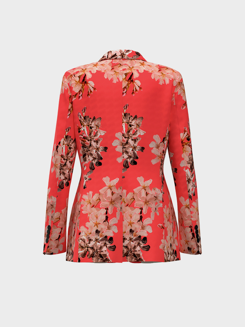 Floral blazer