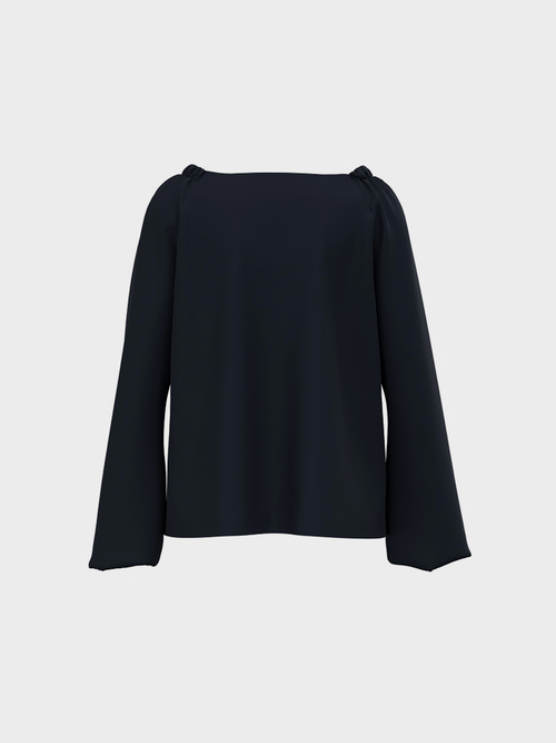 Jerseyshirt mit Carmen-Ausschnitt