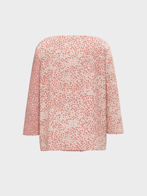 Blouse-style top in viscose crepe
