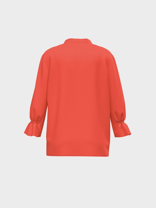 Blusenshirt mit Volantdetails