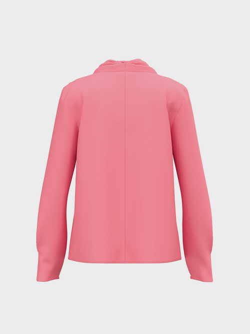 Blusenshirt mit Faltendetails
