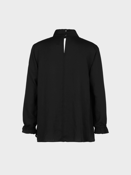 Blouseshirt met bijzondere kraag