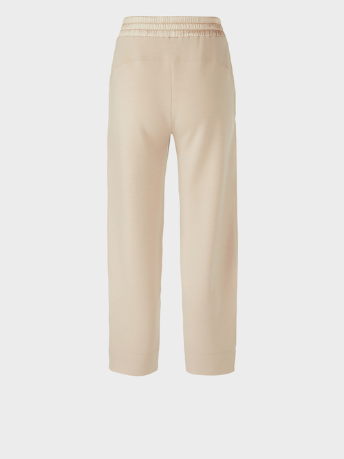 Ritzy jogging pants with silk waistband