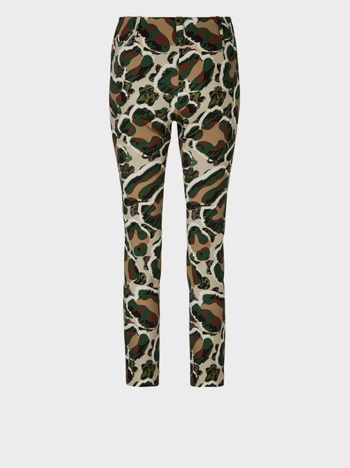 Camouflage Hose aus Scuba-Jersey