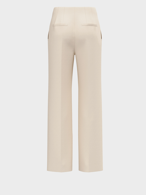 Wijde pantalon met hoge tailleband