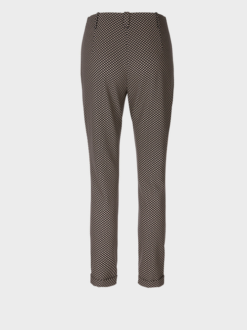 Grafische jersey pantalon
