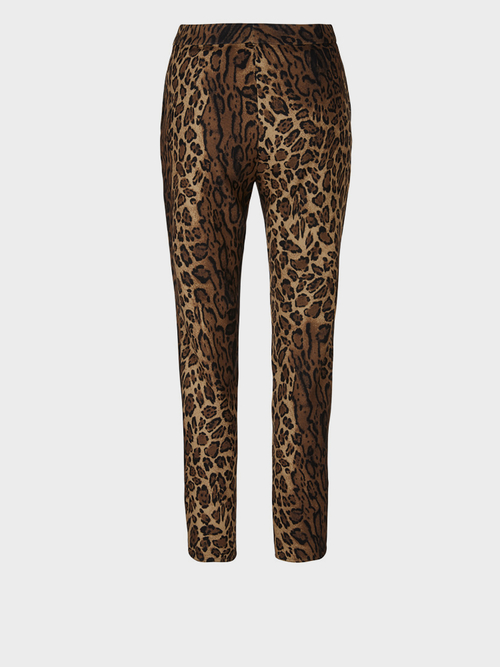 Exquisite Hose mit Leomuster