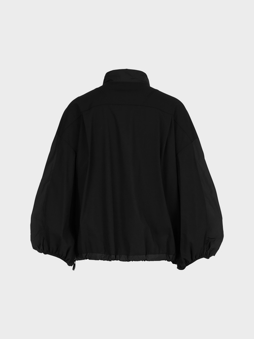 Blouson jacket with parachute details