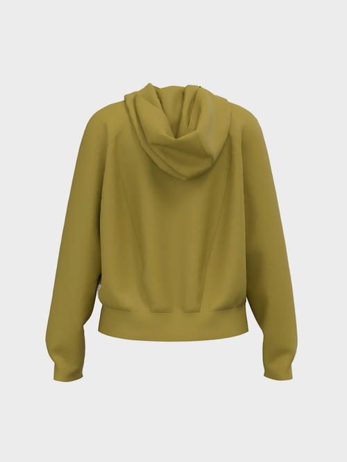 Kapuzenjacke aus Baumwollstretch