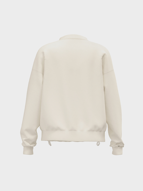 Sweatshirt aus Materialmix