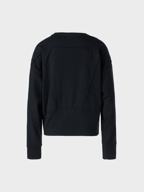 Sweatshirt mit Reißverschluss-Detail