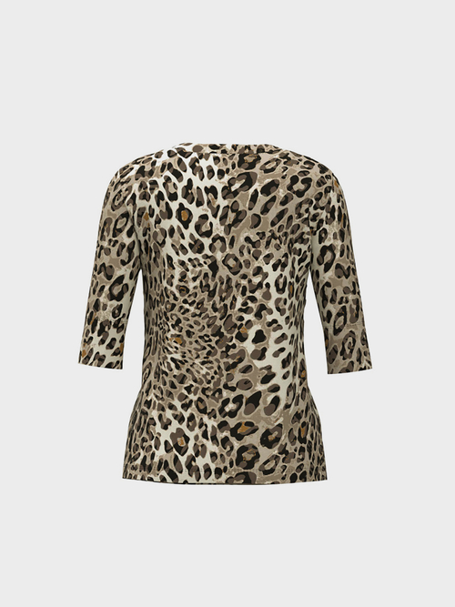 Shirt met Leo patroon