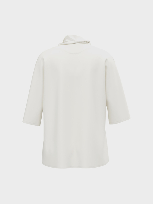 Blouseshirt met zijde