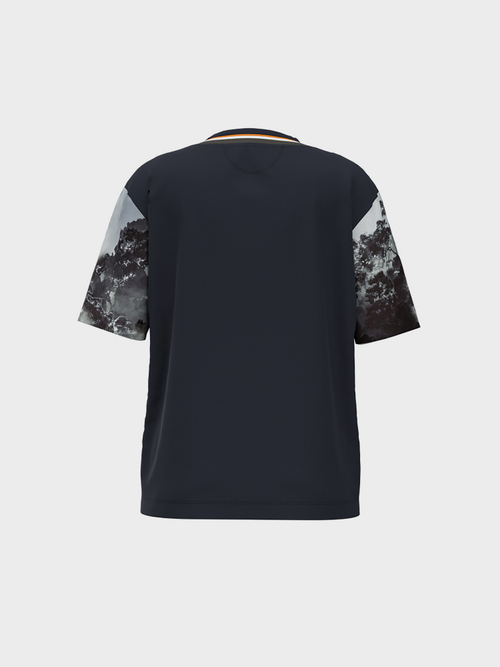 Tee-shirt chemisier à motif jungle
