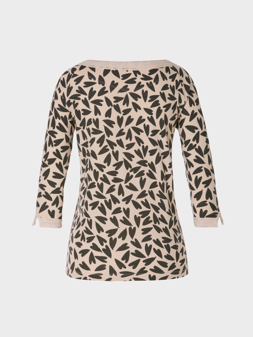 Shirt mit Herz-Print
