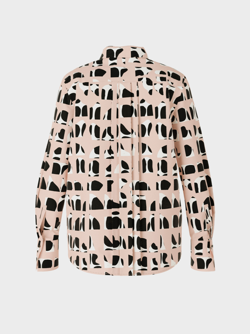 Weite Bluse aus Viskose
