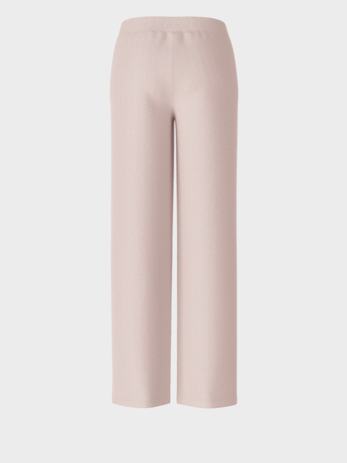 Knitted pants in new wool and cashmere