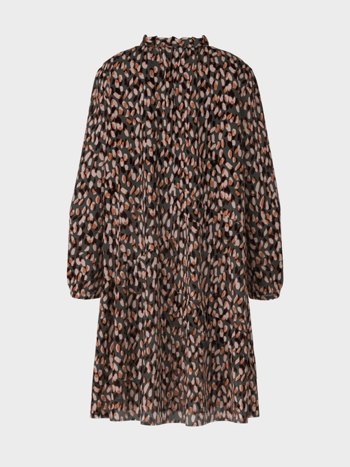 Gemustertes Kleid aus Viskose