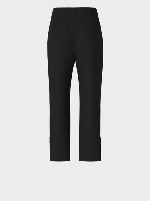 Lässige Bundfaltenhose aus Jersey