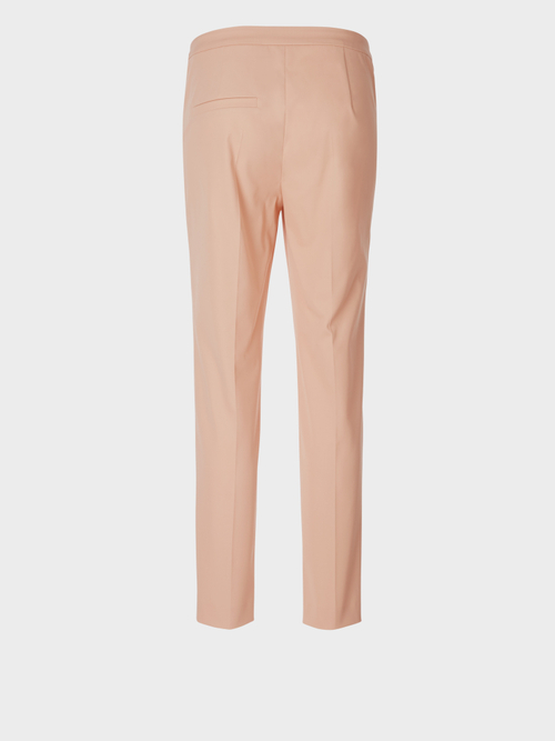 Baumwoll-Stretchhose mit Biesen