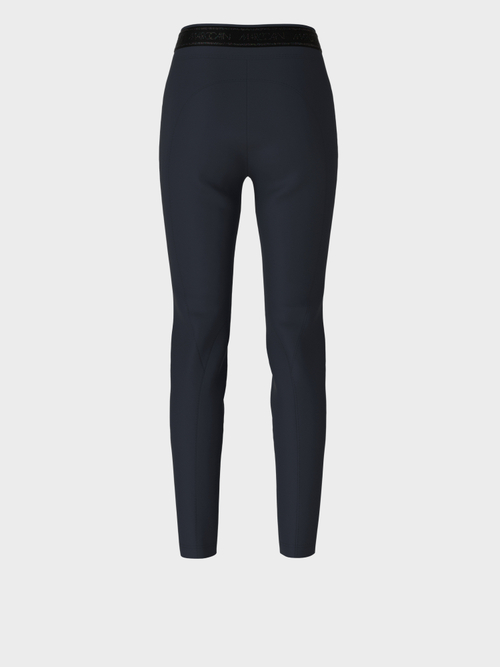 Stretchhose mit Logobund