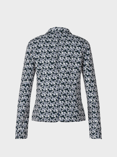 Blazer aus Scuba-Jersey