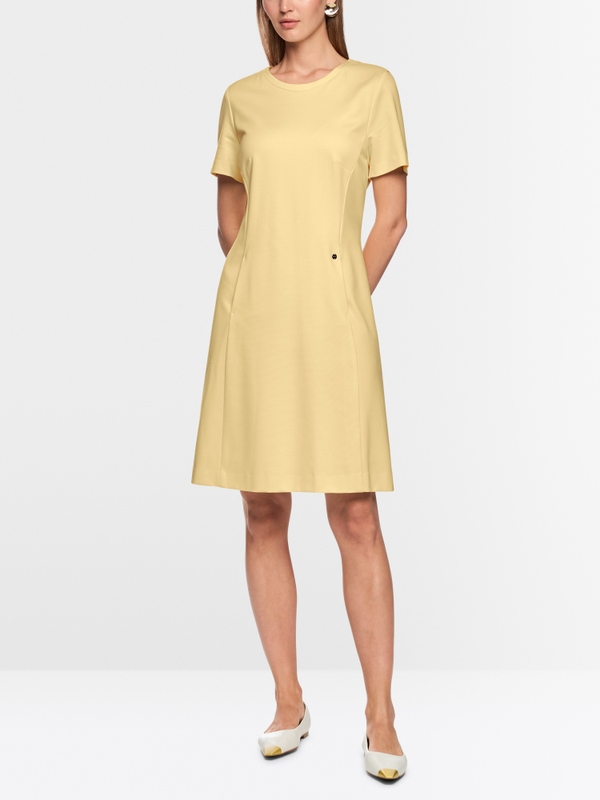 Jurk van viscose-stretch