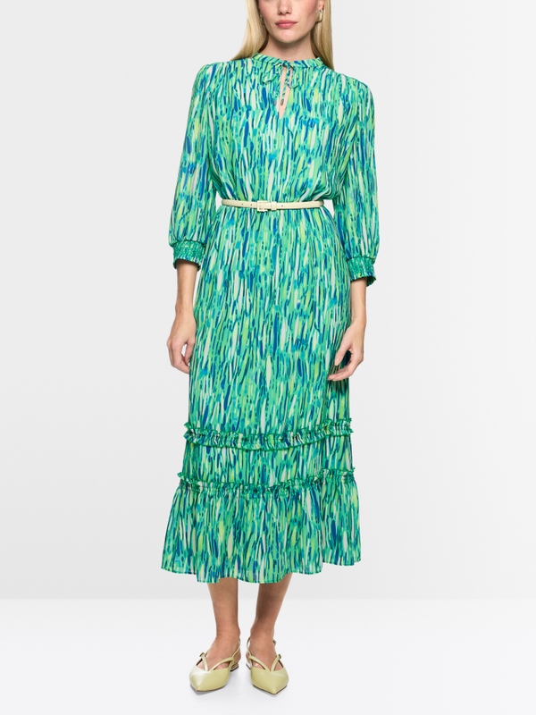 ‘Rethink Together’ confetti print dress