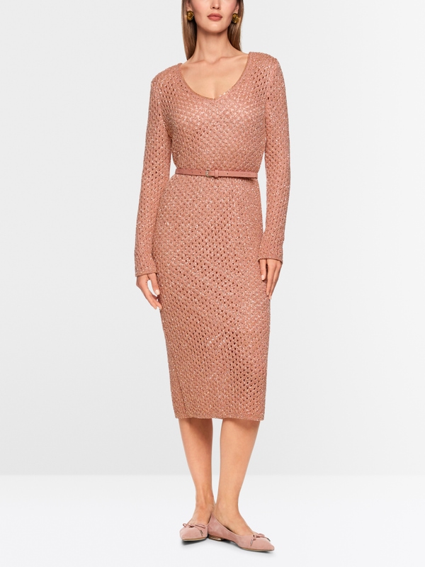 Robe en maille « Knitted in Germany »