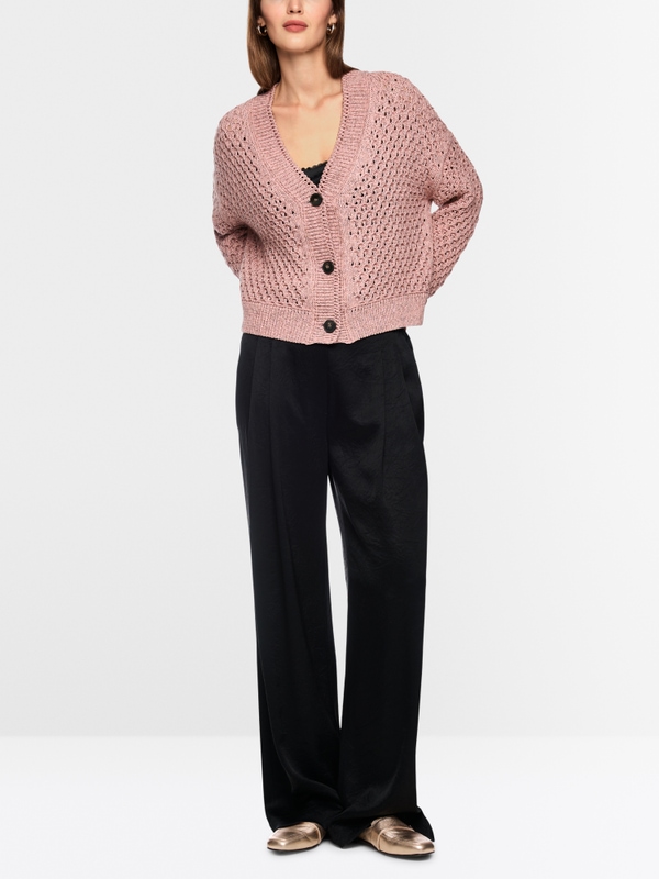 Ajour cardigan Knitted in Germany