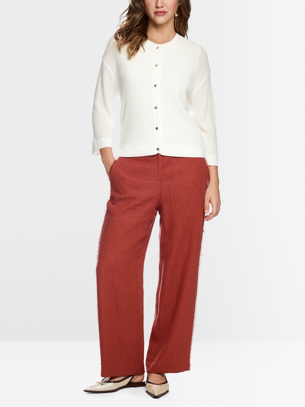 ‘Knitted in Germany’ textured cardigan