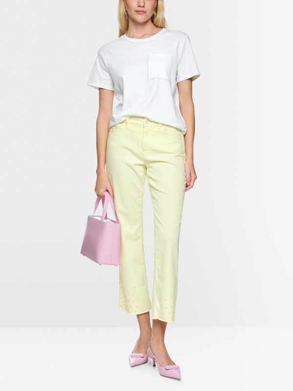 T-shirt en coton stretch