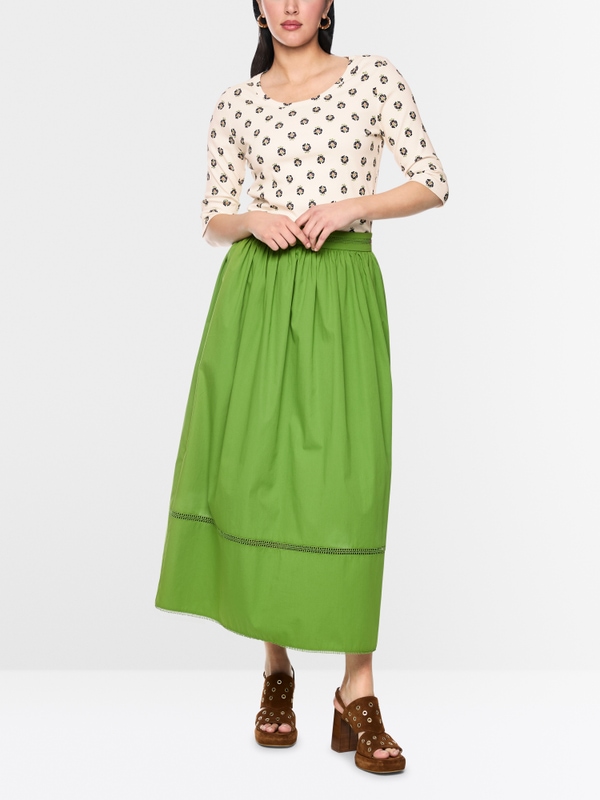 Stretch cotton shirt