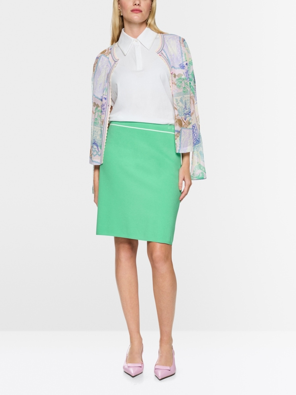 Jupe en maille fine "Rethink Together"