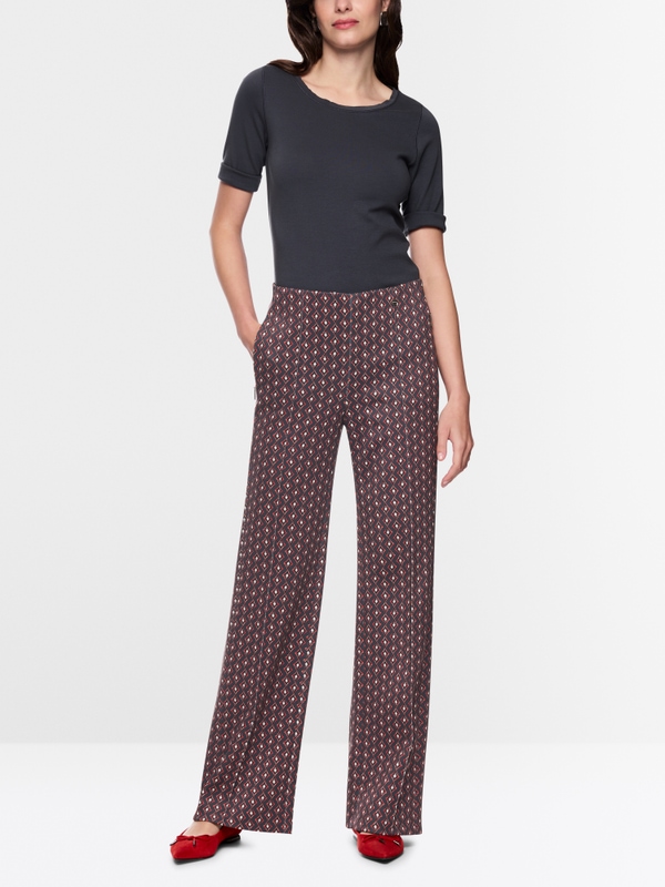 WINDER pull-on trousers with high waist